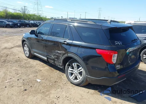 2022 Ford Explorer Xlt from USA, damaged, VIN 1FMSK8DH0NGA96191